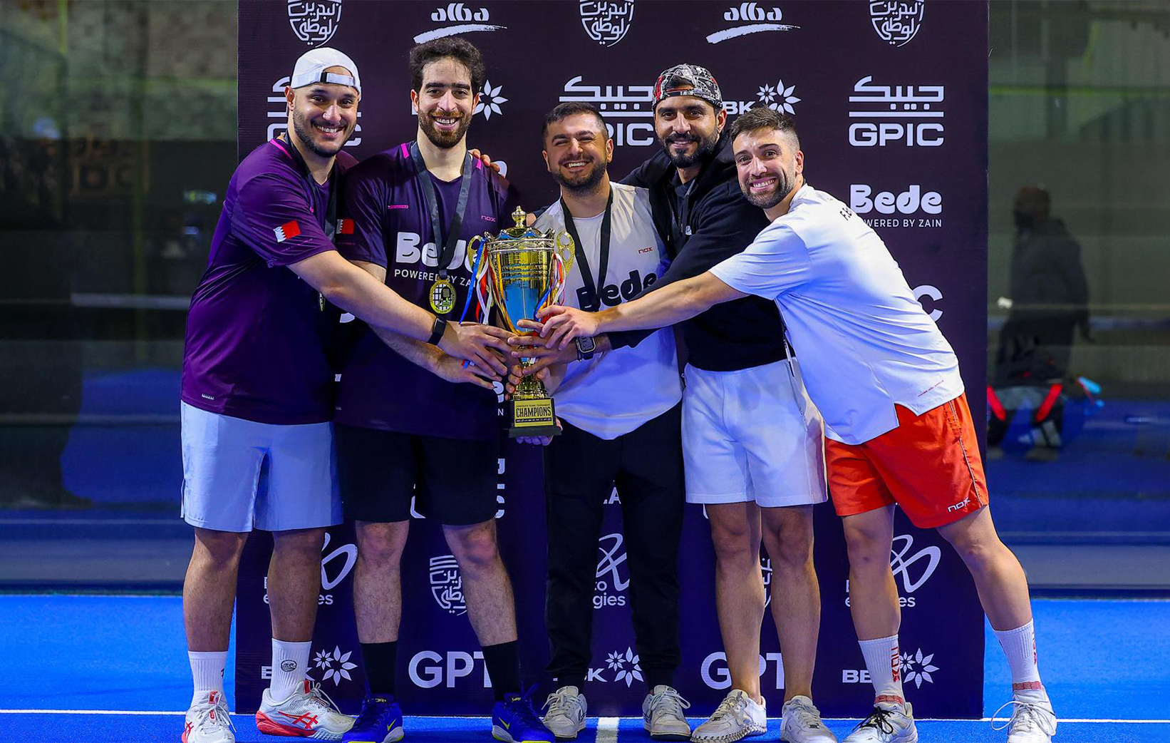 Featured image for “Bede Wins 1st Place in Padel Tournament”
